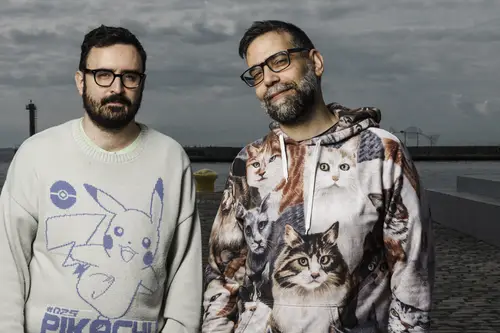 Foivos Dousos, Fil Ieropoulos (2)