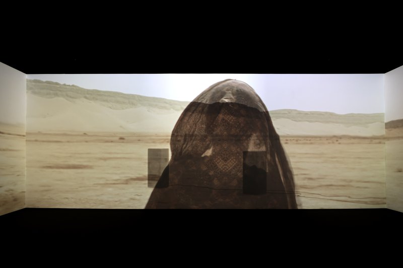 Oliver Laxe Multimedia Installation 1