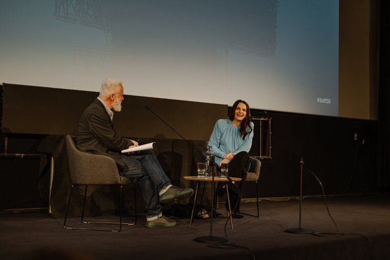 Juliette Binoche open discussion