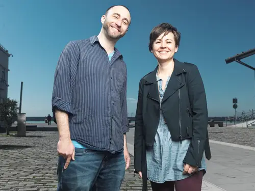 Scott Kirschenbaum and Emily Graham