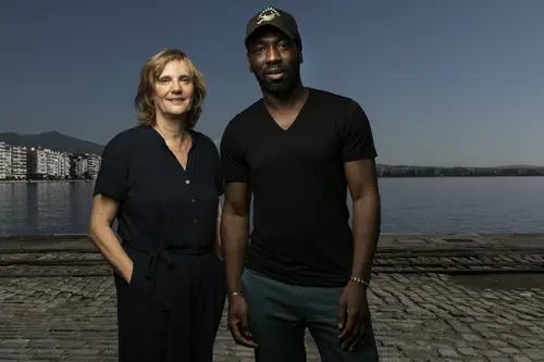 Sylvie Michel & Cyril Gueï (1)