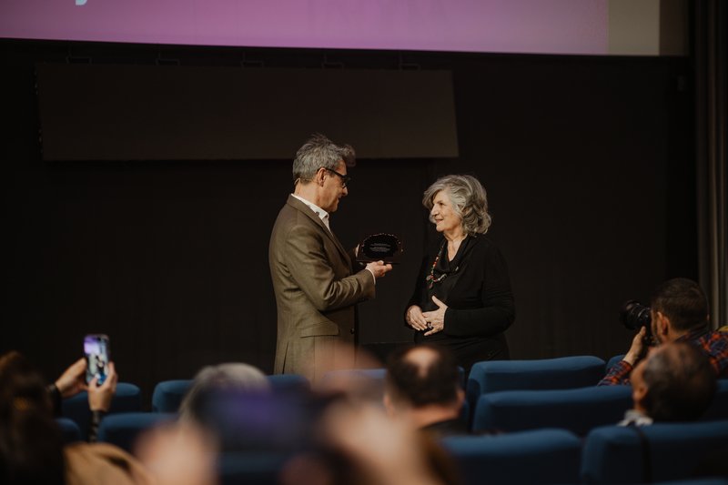 Απονομή τιμητικού Χρυσού Αλέξανδρου στη Βουβούλα Σκούρα