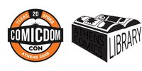 comicdom-athens-library-logo