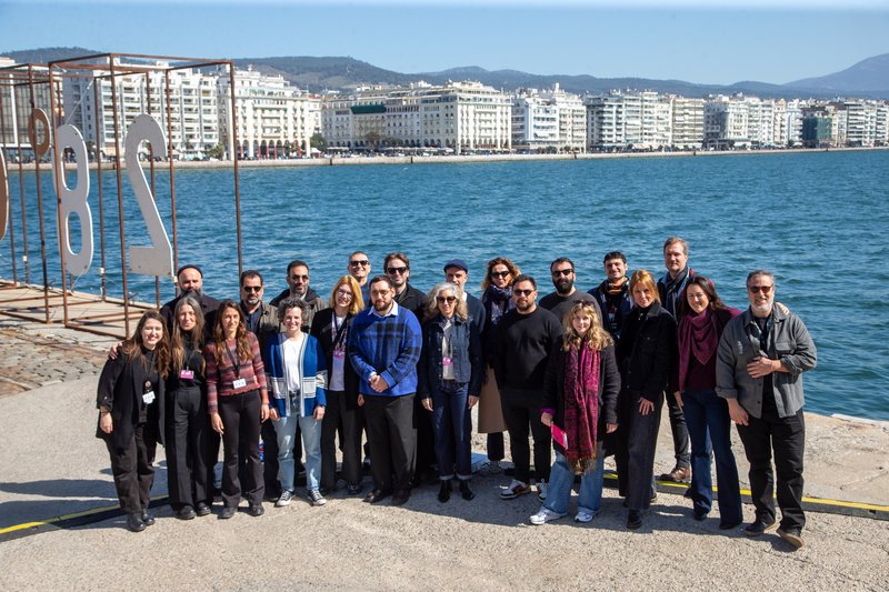 Ομαδική φωτογραφία των συμμετεχόντων στο Agora Docs in Progress