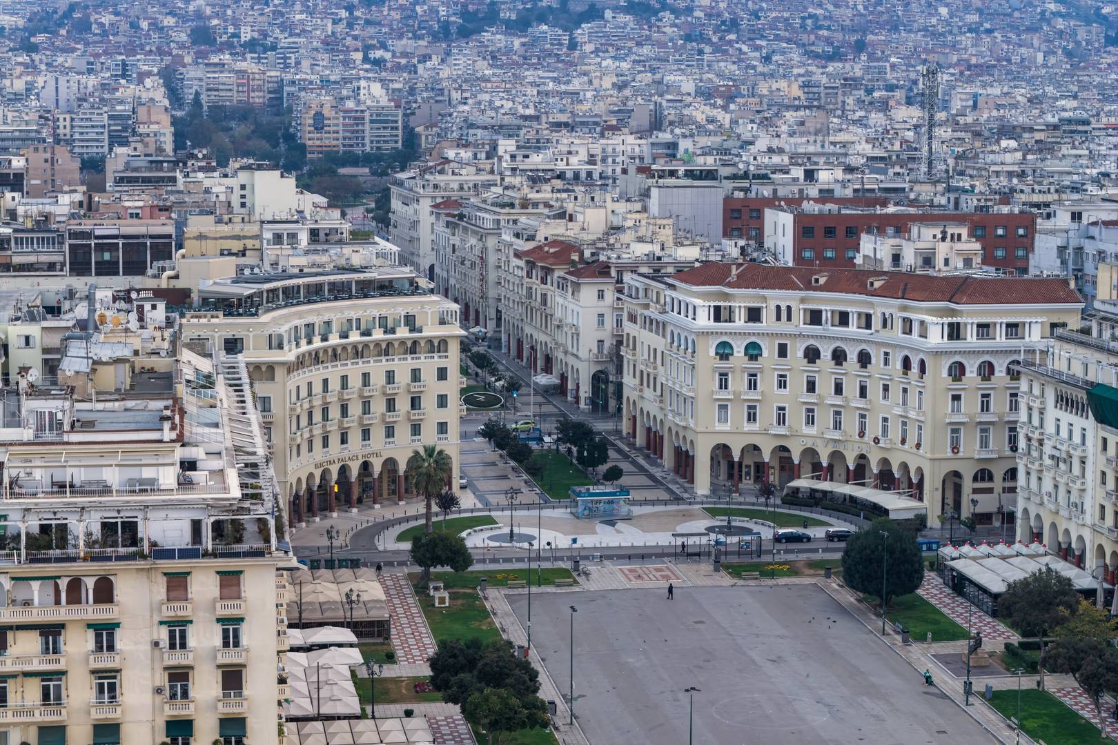 Olympion aerial photo